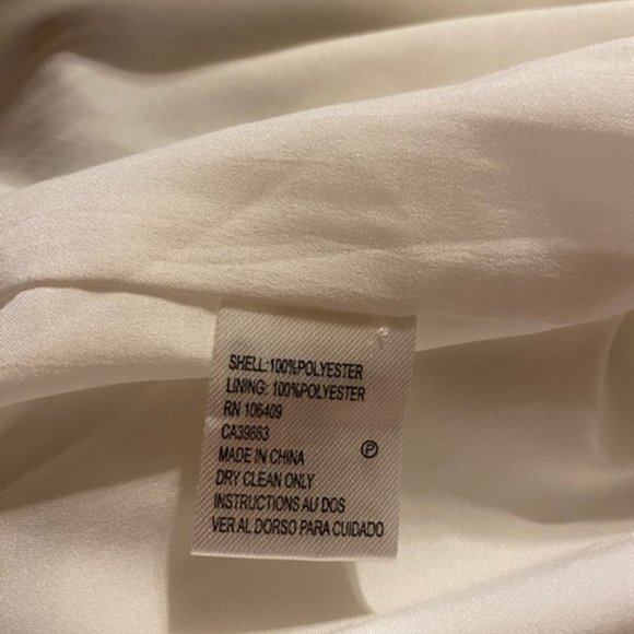 Tahari Women's Sleeveless Belted Dress Black/Yellow/White  Size 4 - Picture 7 of 7